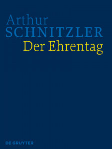 Cover der HKA Arthur Schnitzler: Der Ehrentag